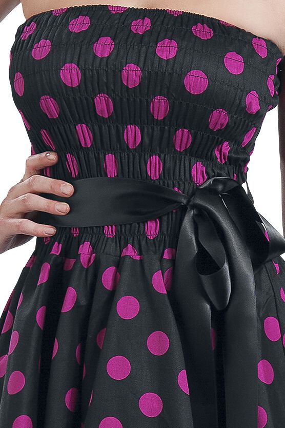 Big Purple Dots | H&R London Robe courte