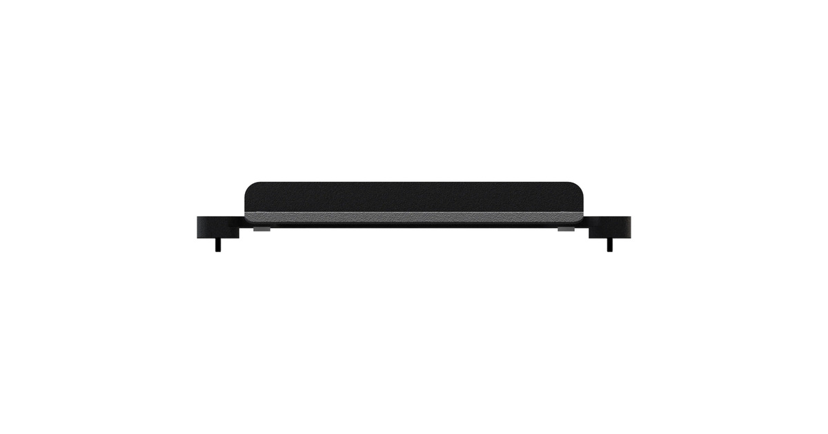 Res-TechX1-GT Simucube Pedal Support bevestiging  (Zwart)