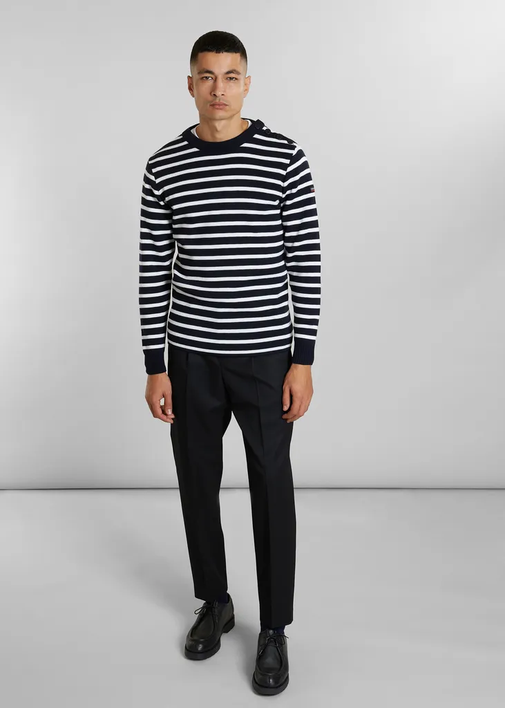 Pull marin collaboration 10 ans L'Exception x Armor-Lux L'Exception Paris