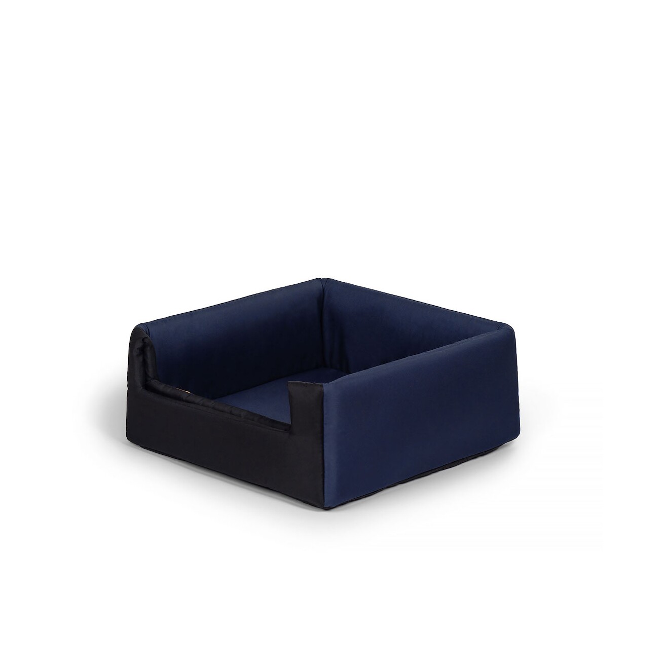 Rexproduct Up and Down quadratischer Eingang 2 in 1 Hundehütte marineblau M