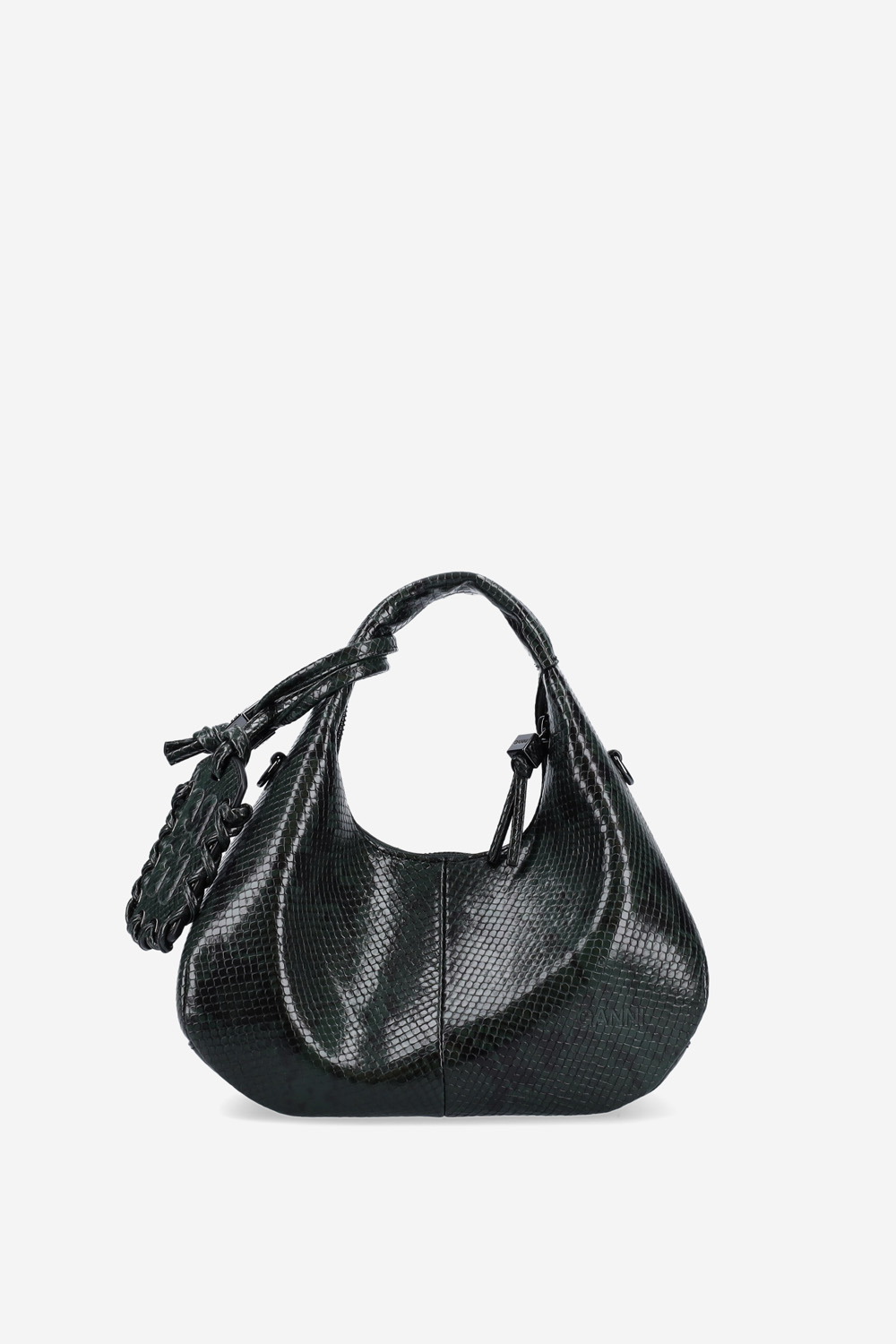 Hobo mini snake vegan leather crossbody