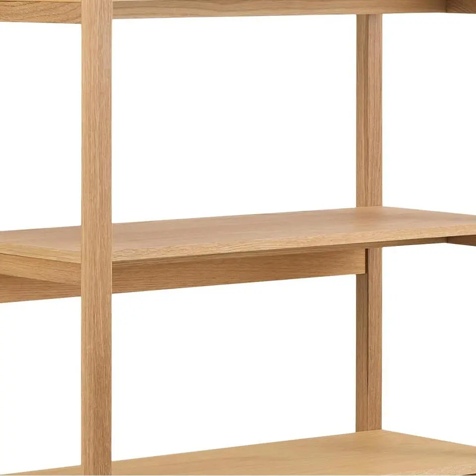Boekenkast Naturel - 80x40x199,2cm - Mista