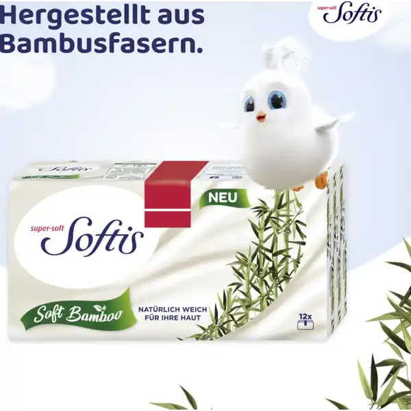 Soft Bamboo Taschentücher