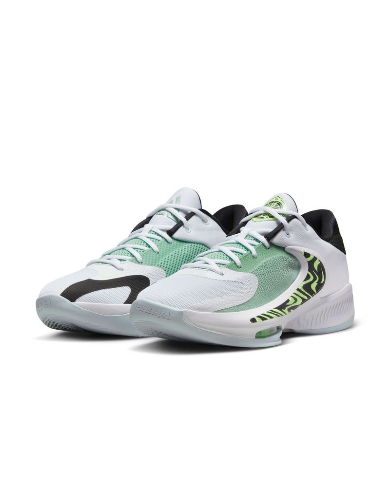 Chaussures de basket Nike Zoom Freak 4 Blanc pour homme