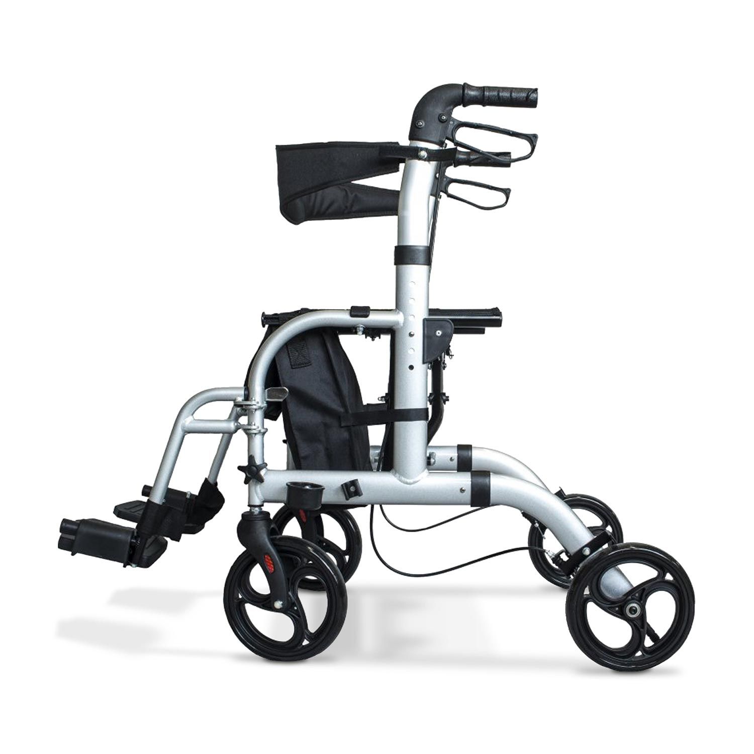 Antar Vierrad Rollator mit Fußstützen »AT51005«