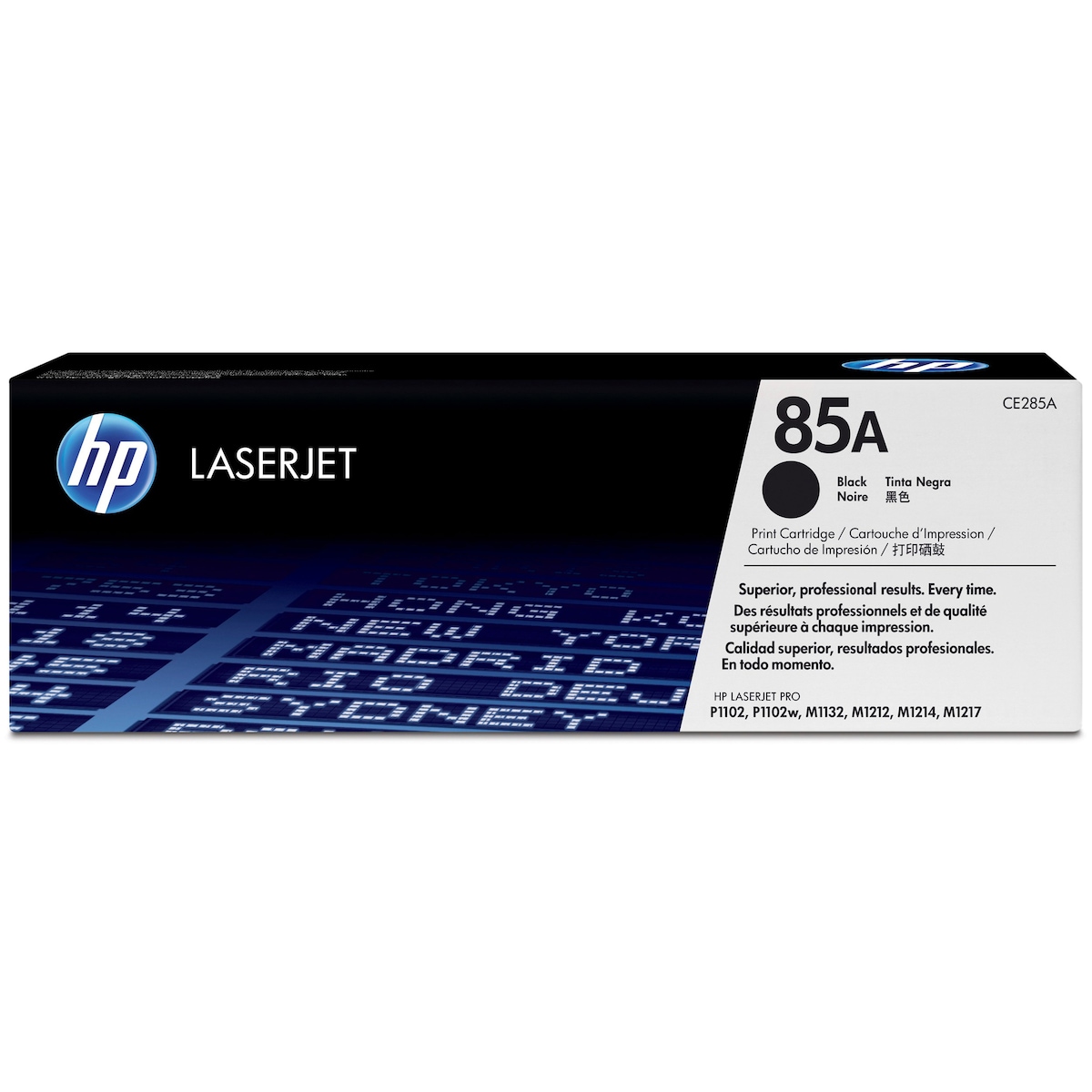 HP toner 85A Sort