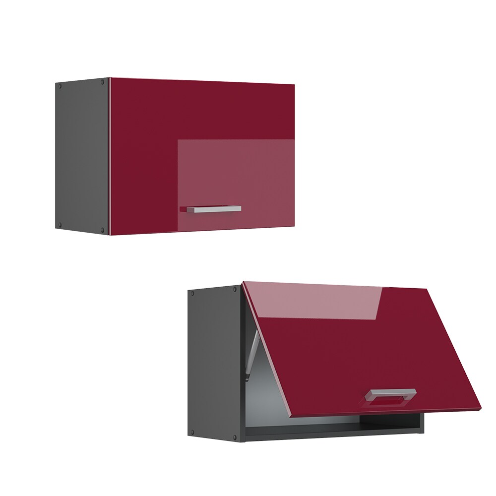 VICCO Küchenschrank Hängeschrank 60 cm flach R-Line Anthrazit