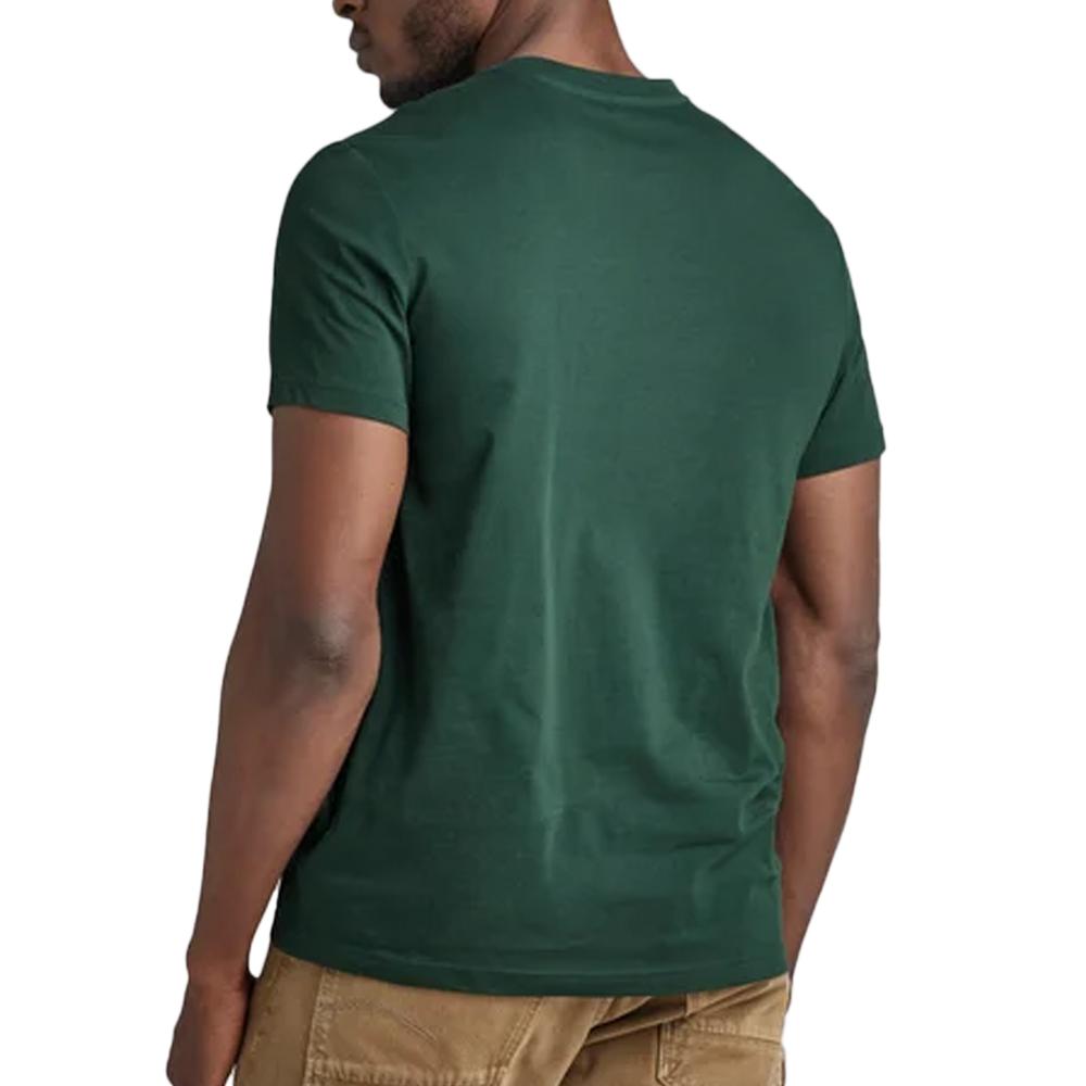 T-shirt Vert Homme G-Star Raw Old Skool