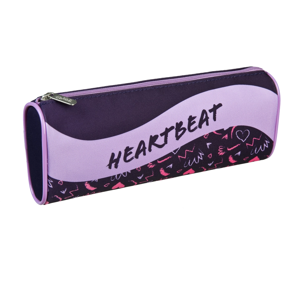 Scooli EasyFit Schulranzen-Set Glow-Edition Heartbeat