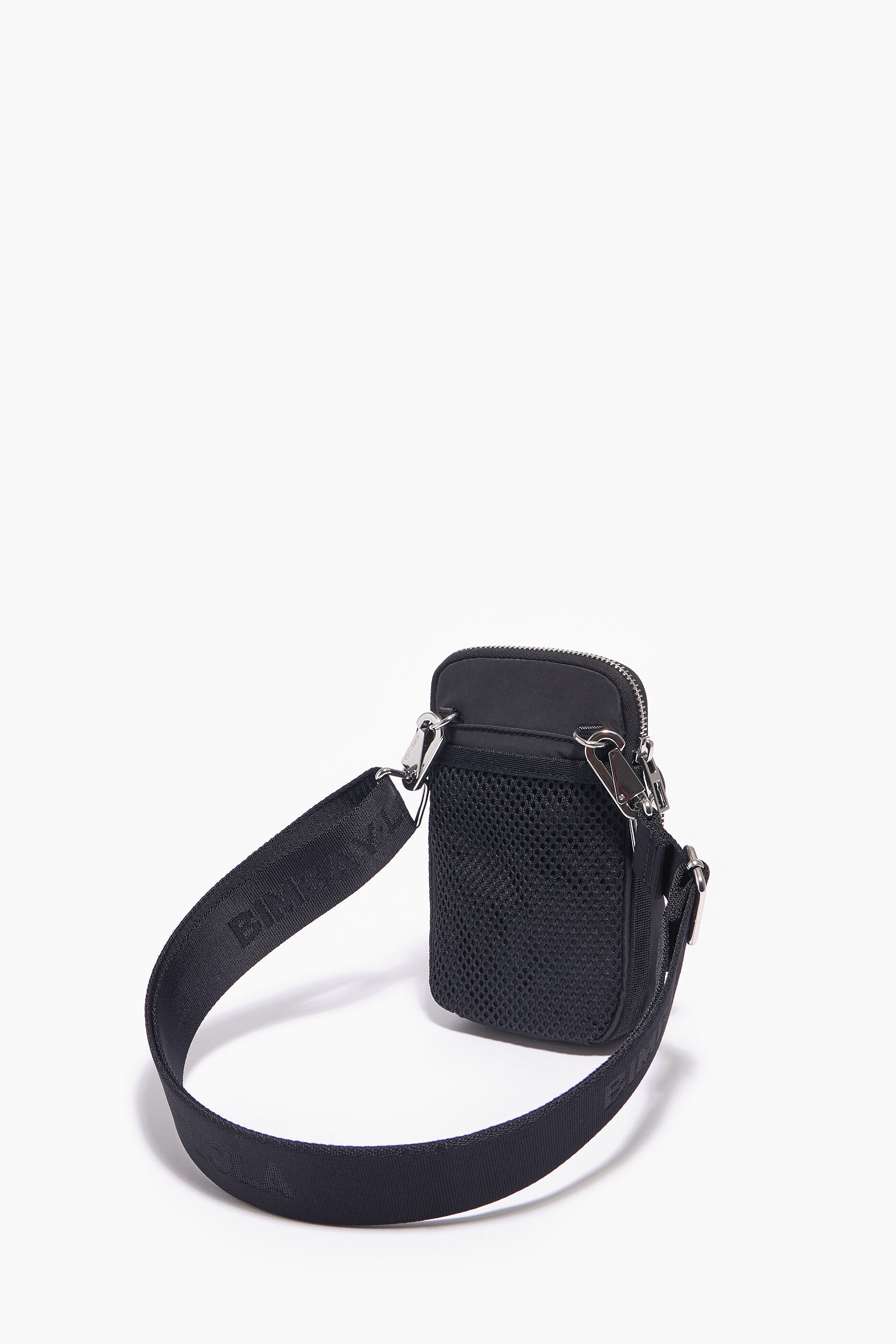 Bolsa pequena de náilon preta