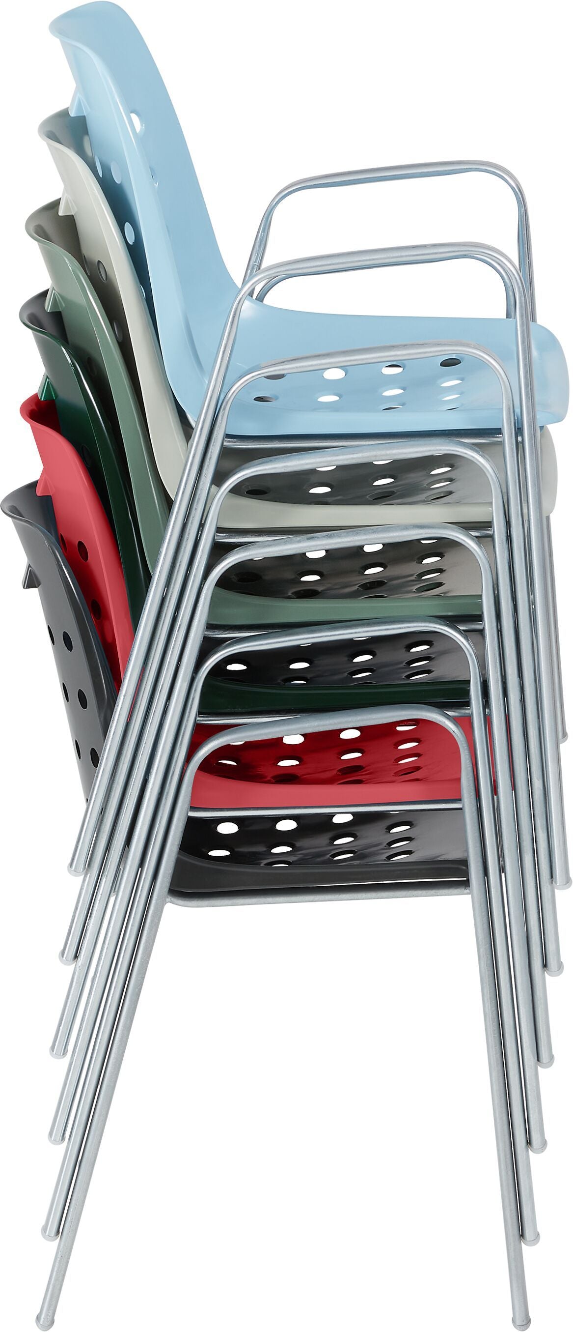 Schaffner BERMUDA Stuhl - Anthrazit / B: 55.0 cm x T: 63.0 cm x H: 79.0 cm