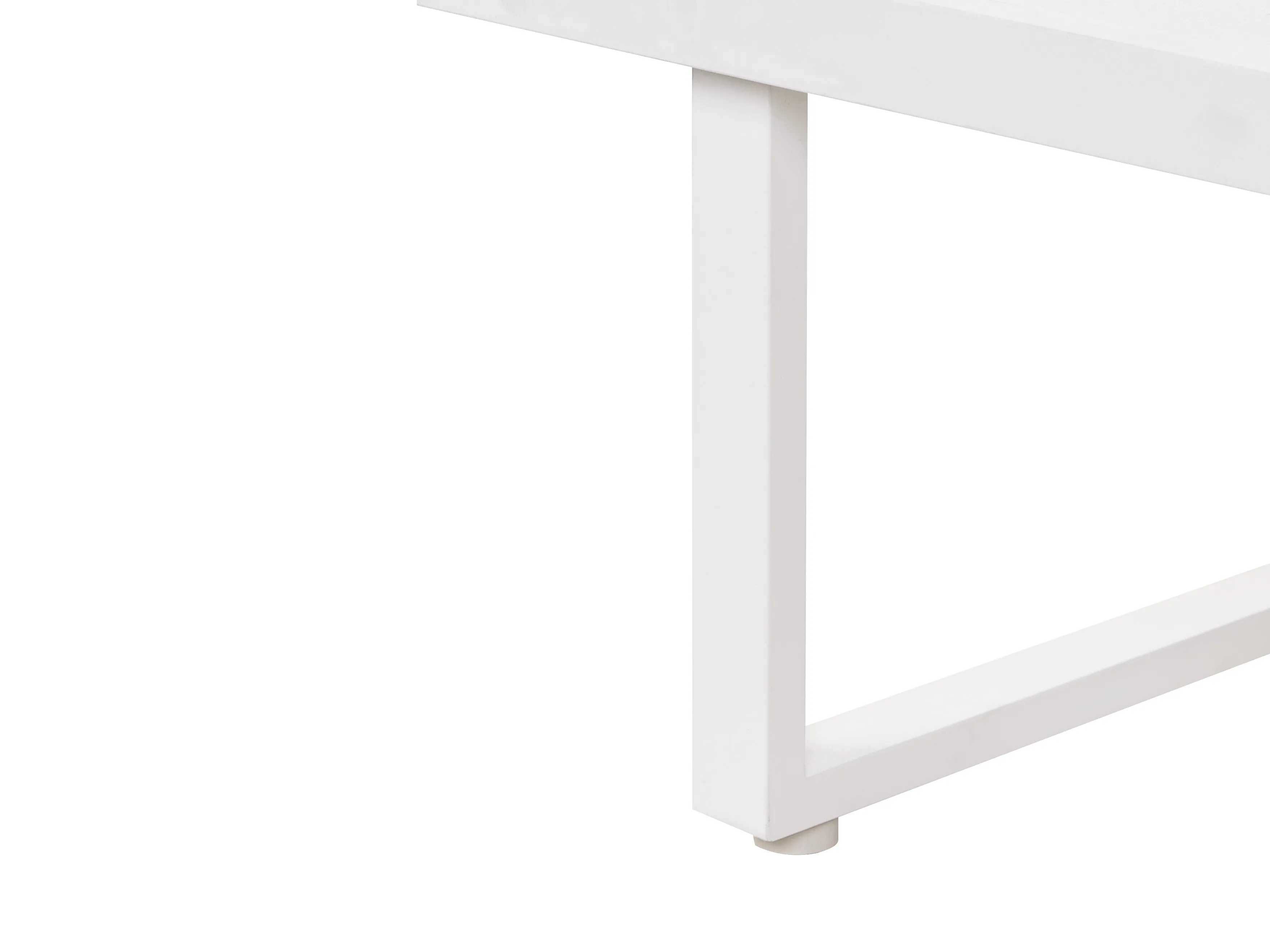Loungeset met tafel 5-zits SERLA Metaal Wit
