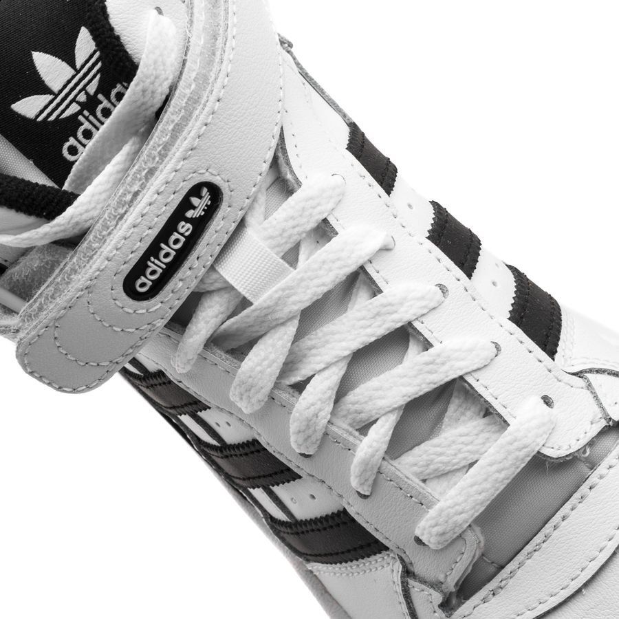 adidas Originals Chaussures Forum Mid - Blanc/Noir Enfant