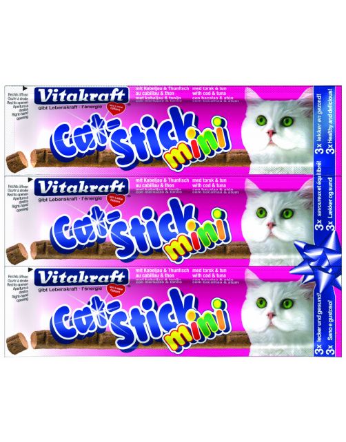 Vitakraft Cat-Stick Mini 3 stuks - Kattensnack
