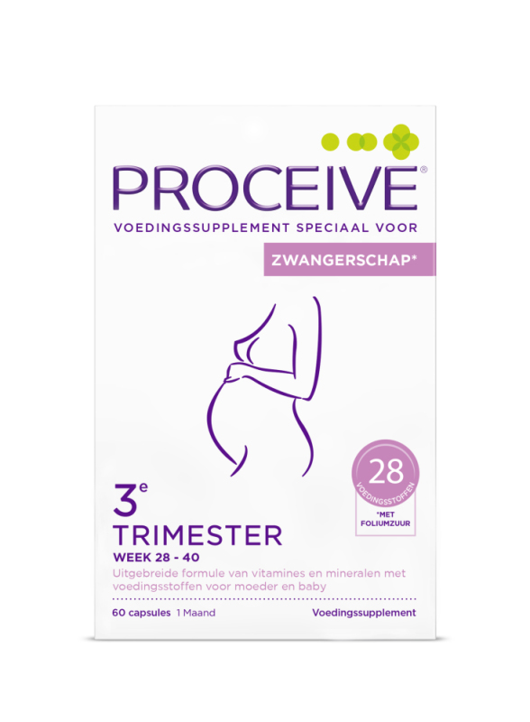 proceive Zwangerschap trimest3 60 Capsules