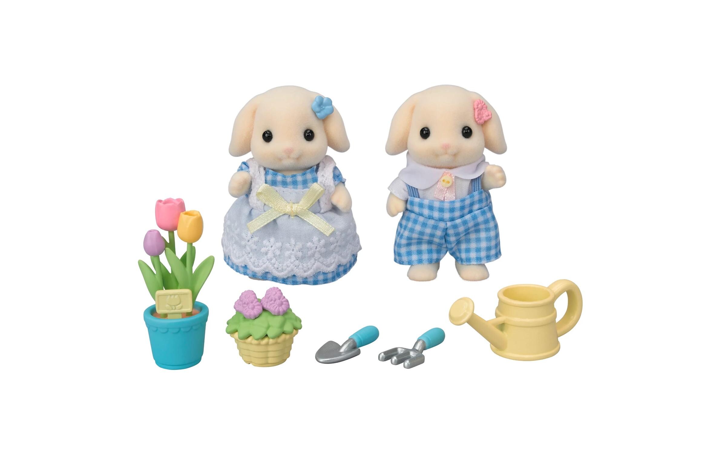 Blumen u. Garten-Set mit FigurenSpiel-Set mit Figuren