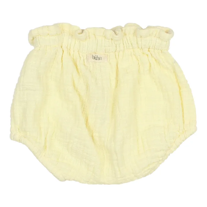 Búho Bloomer Texturé | Jaune pâle