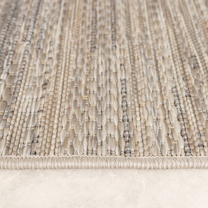 Buiten vloerkleed - Zanzi Melange Zand | Natuurlijk design!