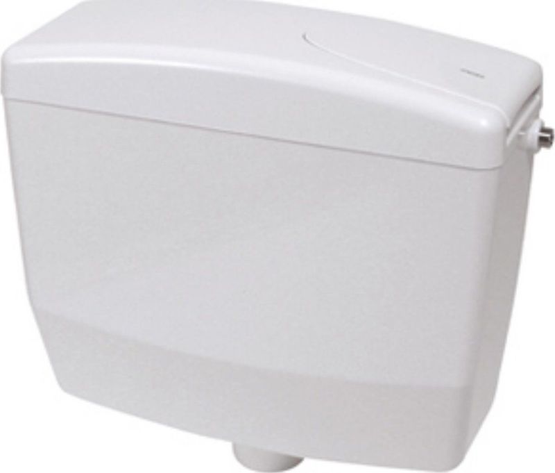 Wisa - 350 - Laaghangend Reservoir - Wit - Single Flush - Instelbaar Spoelvolume