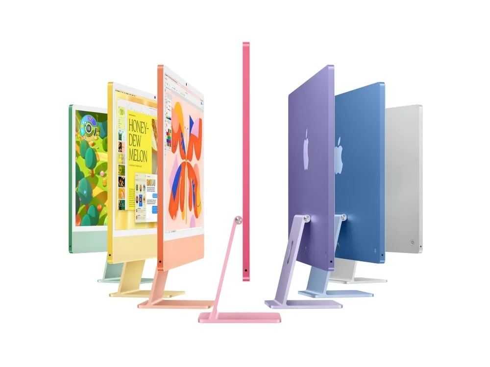 Apple iMac with 4.5K Retina display - Alt-i-én M4 - RAM 16 GB - SSD 256 GB - Apple M4 10-core - Gigabit Ethernet, IEEE 802.11ax (Wi-Fi 6E), Bluetooth 5.3 - macOS Sequoia 15.0 - skærm: LED 24