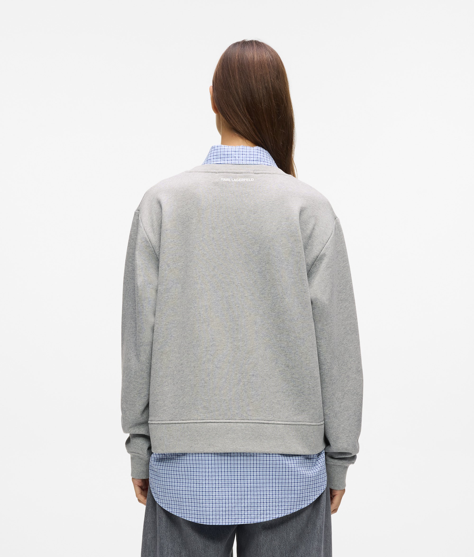 Ikon sweatshirt in laagjeslook