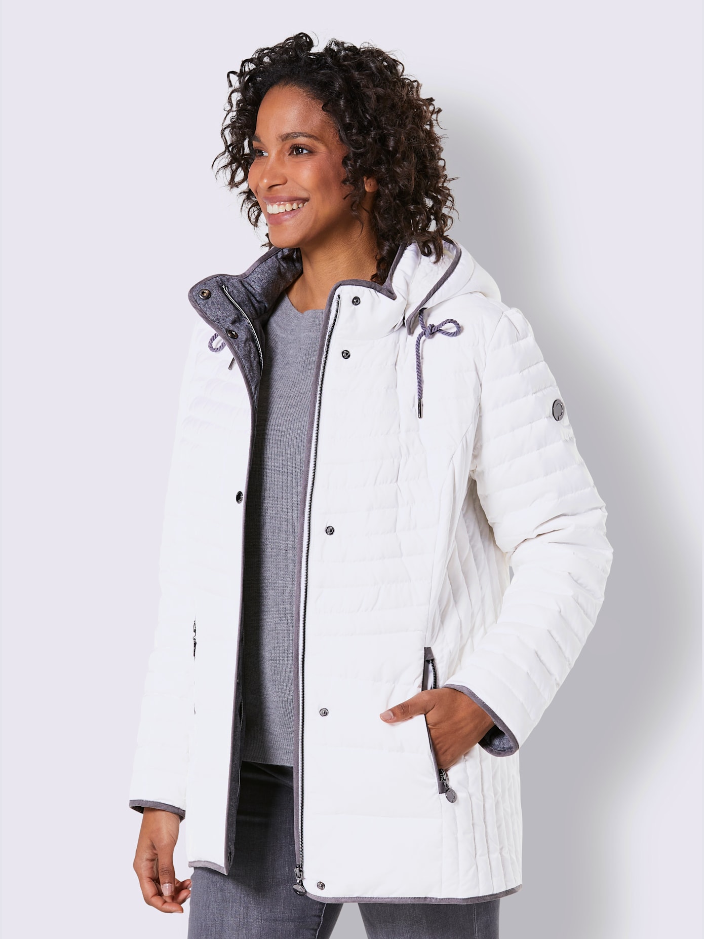 Veste duvet léger 90% duvet, 10% plumes