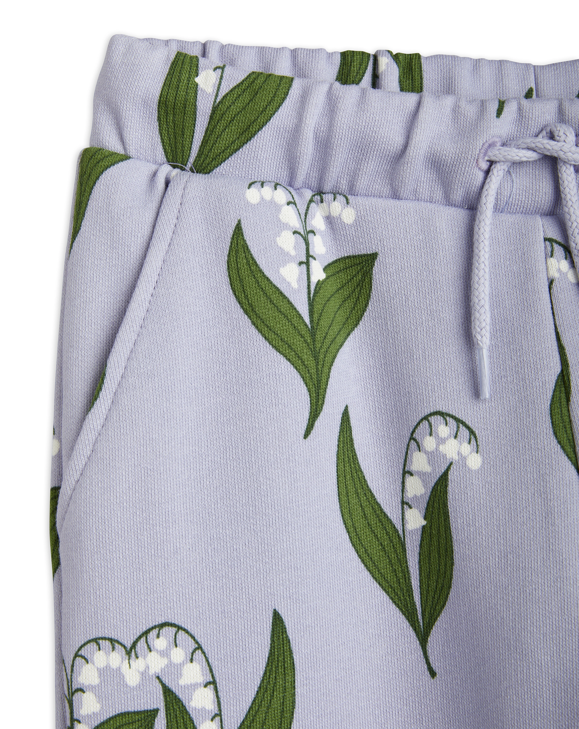 Sweathose LILY OF THE VALLEY AOP in lila