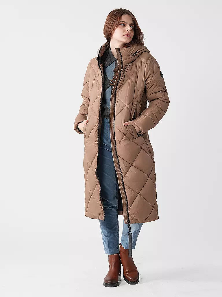 KHUJO Steppmantel SALIA camel
