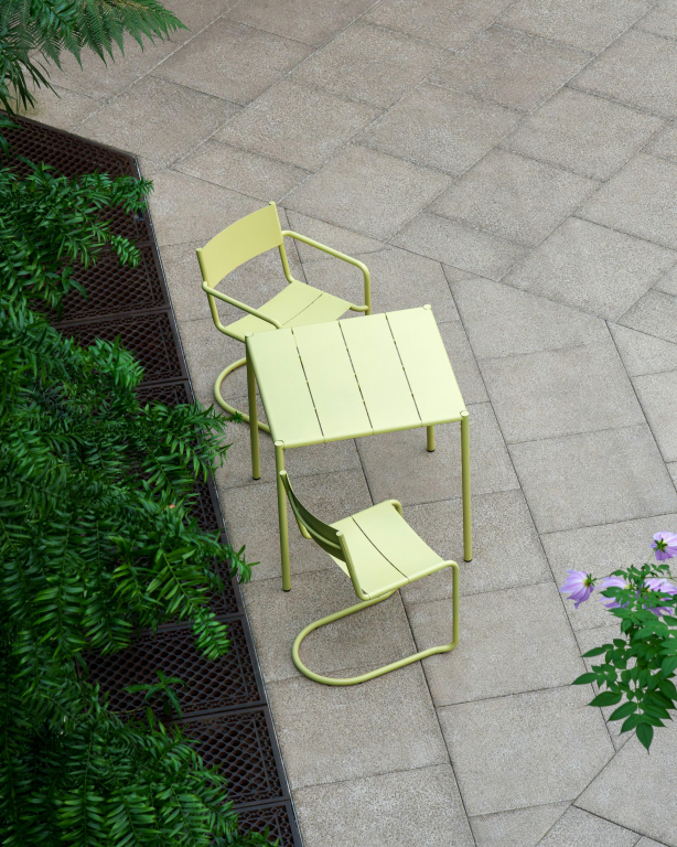 Nine Sine Dining tuinstoel Dark Green