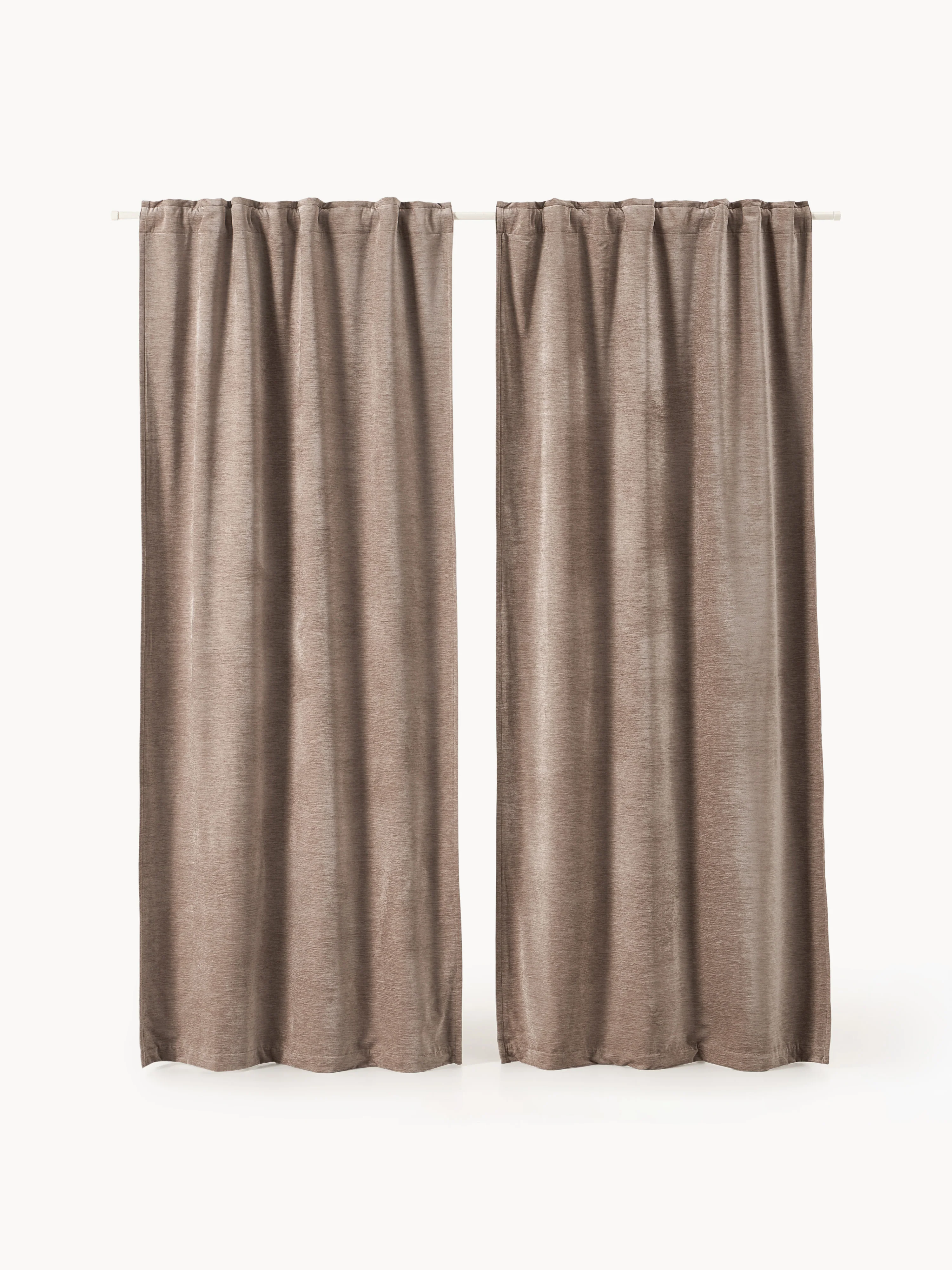 Multiband gordijnen Sandra, 2-delig, B 130 cm
