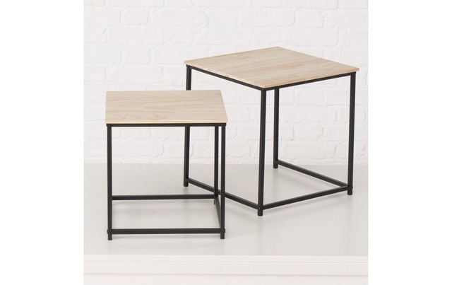 BOLTZE Beistelltisch »Boras 2er Set,«