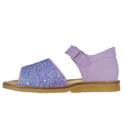 Angulus Sandalen - Flieder/Confetti Glitter