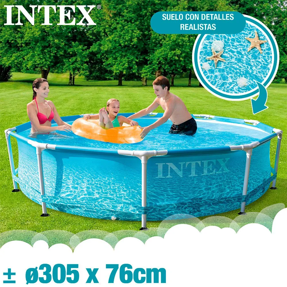 Intex Metallrahmenpool für den Strand 305x76 cm