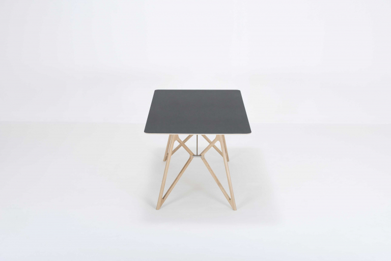Gazzda Tink Tafel linoleum 160x90 whitewash Dark Olive