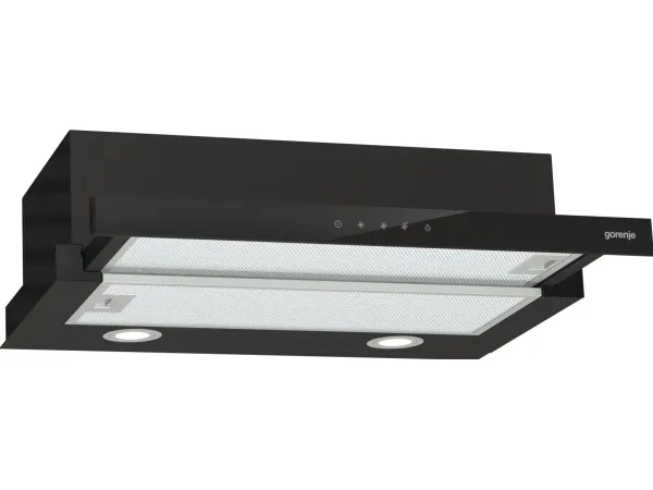 Gorenje TH64E3BG, 350 m³/t, Aftræk/Recirkulerende, E, A, B, 67 dB