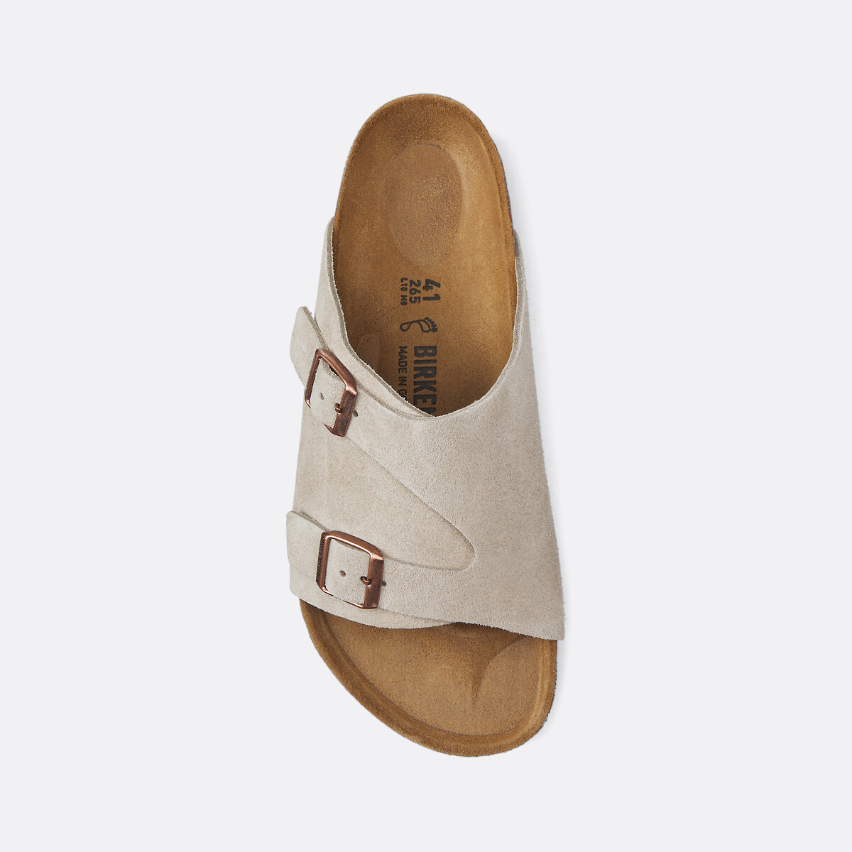 BIRKENSTOCK<br>Mulas de camurça Zurique