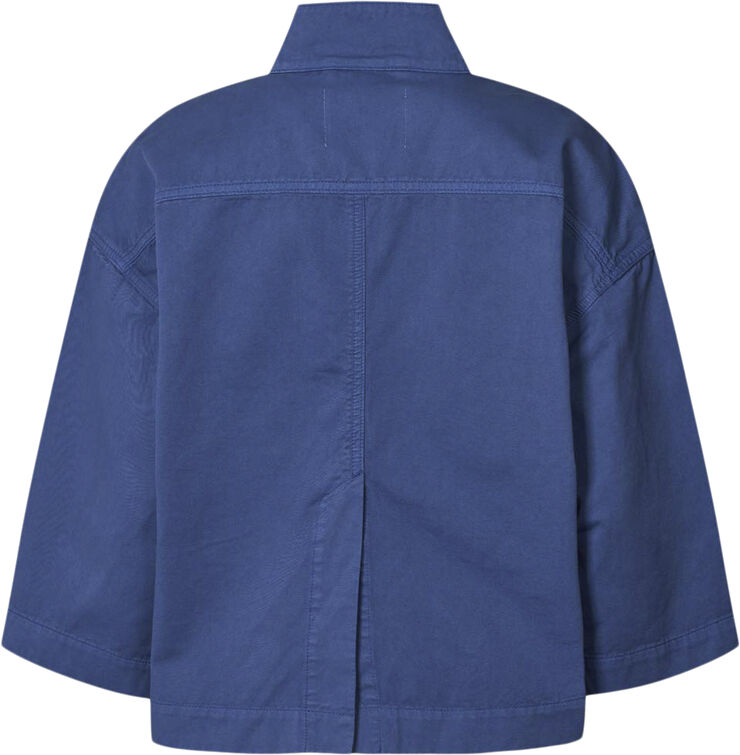 Rabens Saloner Canvas light jacket - Katje Workwear blue