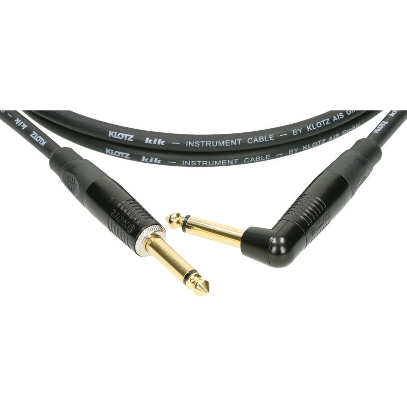 Klotz KIKKG1.5PRSW instrumentkabel 6.35mm jack mono haaks - recht 1.5m