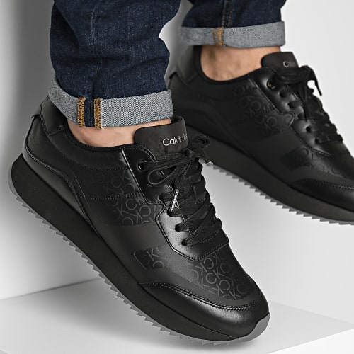 Baskets Low Top Lace Up Mono 1049 Ck Black