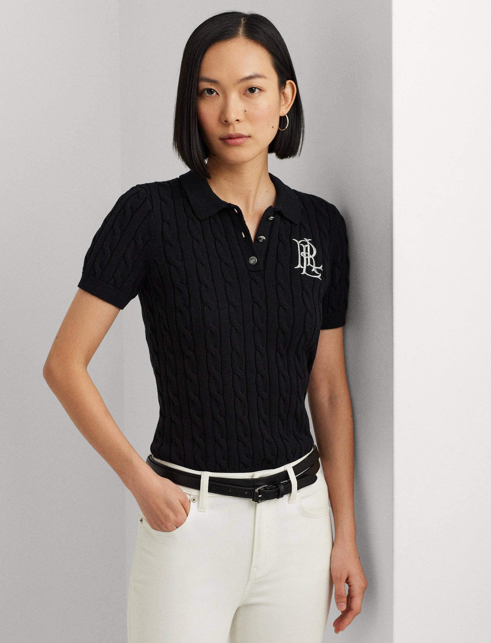 Polo Ralph Lauren| Damen Polo-Strickshirt aus Baumwolle