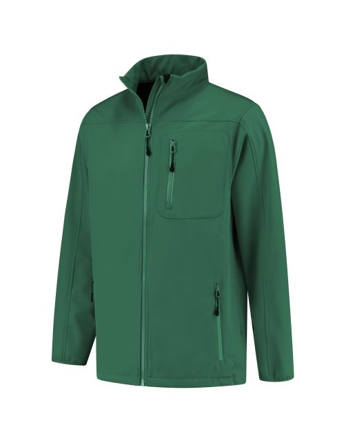 Ardy's Heren Softshell Jas Groen - Outdoorjas