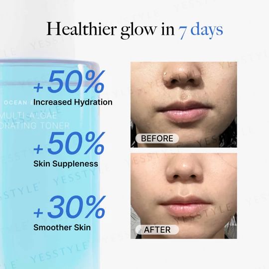 sleutel - Ocean Elixir Multi-Algen Hydraterende Toner