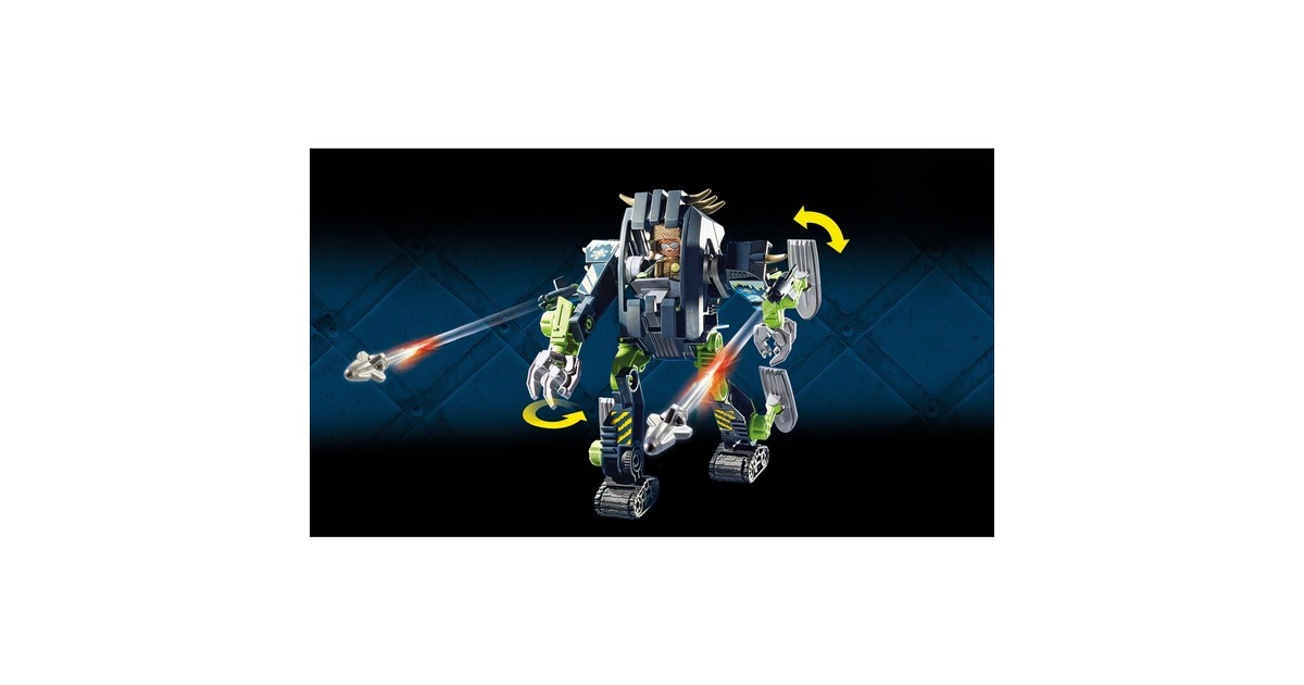 PLAYMOBILTop Agents - Arctic Rebels sneeuwrobot Constructiespeelgoed  (70233)