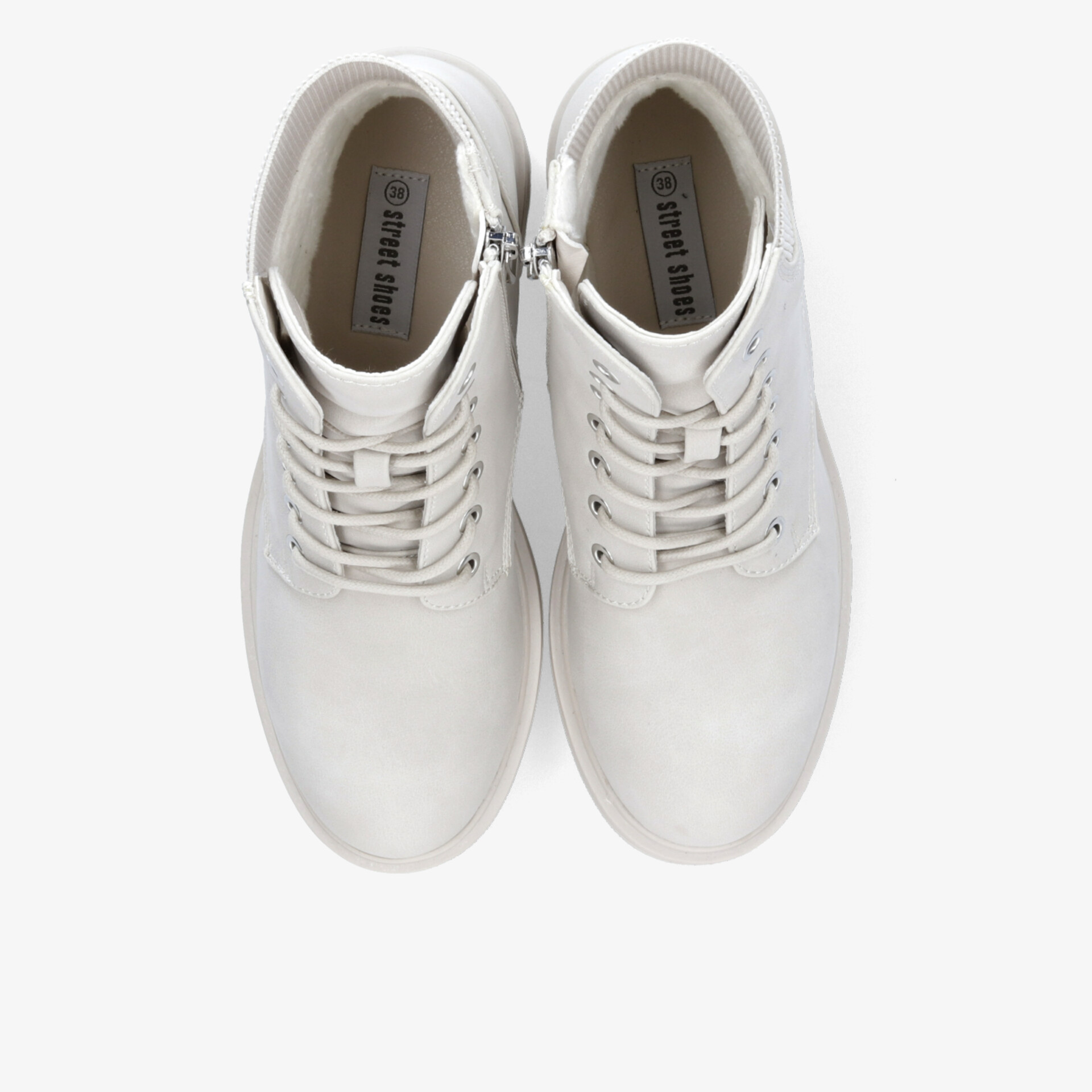 street shoes Damen Schnürstiefeletten natur