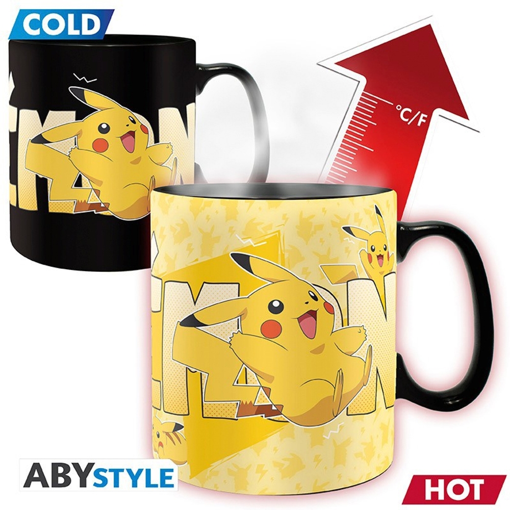 Pokémon Glurak & Pikachu Geschenkset: Tasse, Glas & A6-Notizbuch