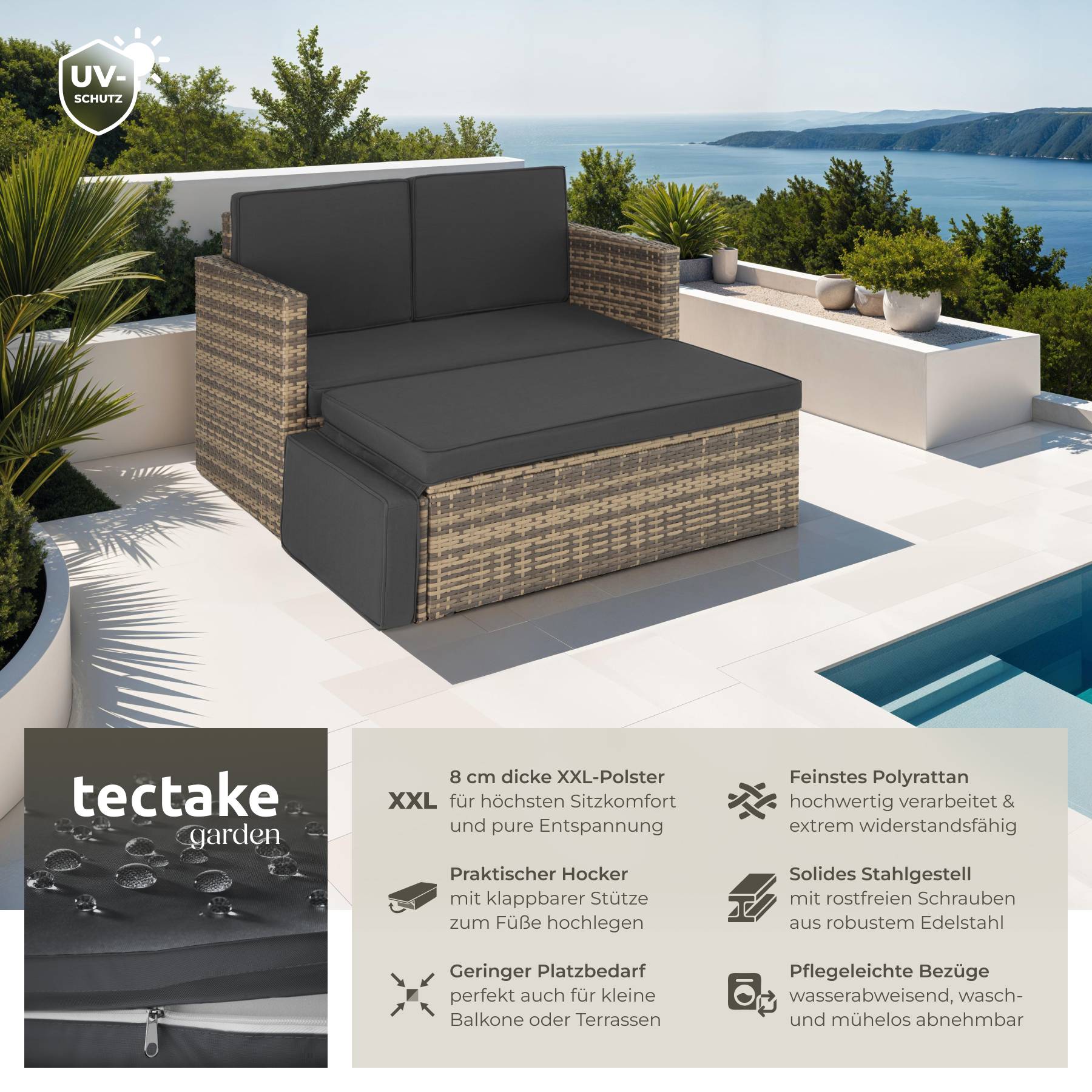 Rattan Lounge Korfu