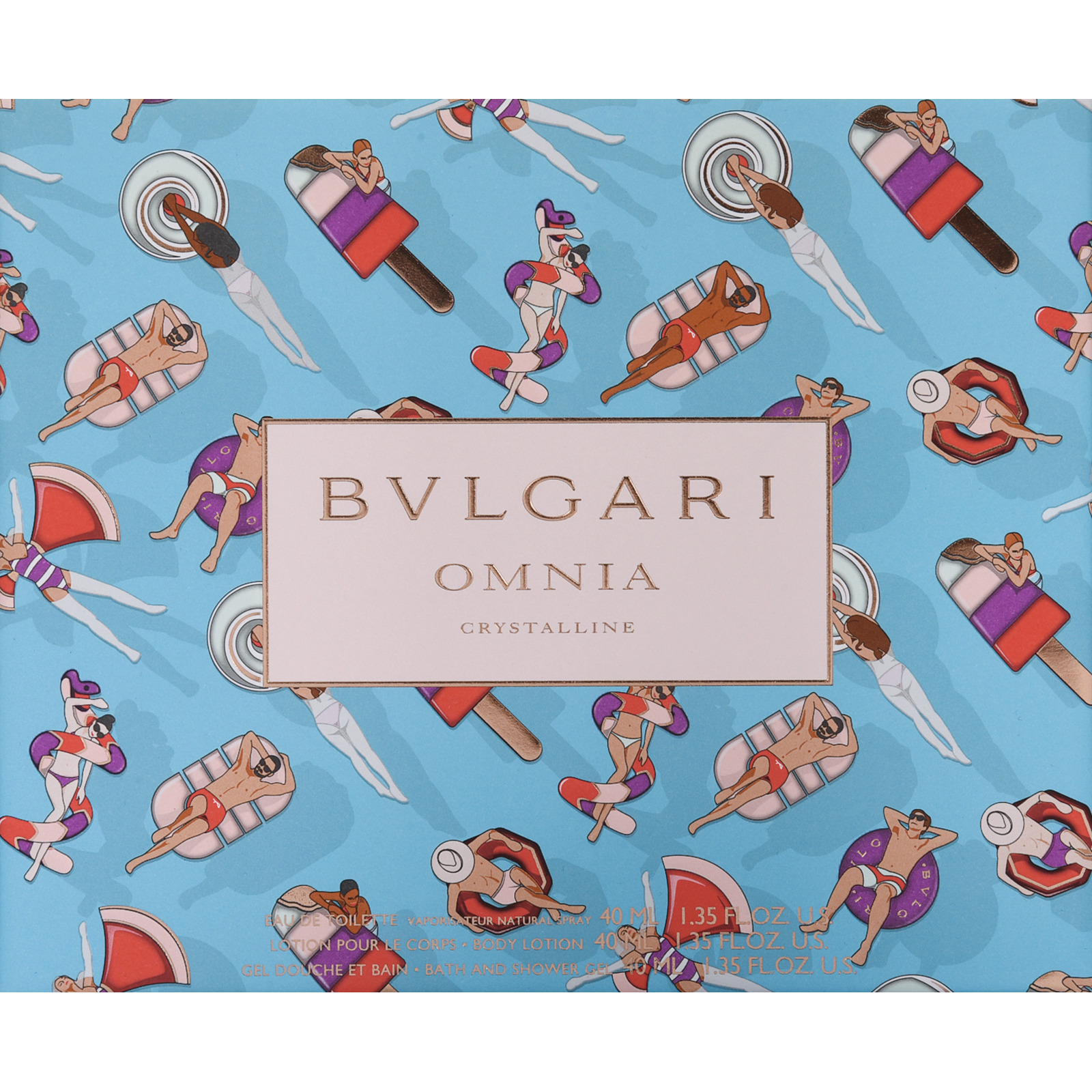 Bulgari Omnia Crystalline Duftset, 3-teilig