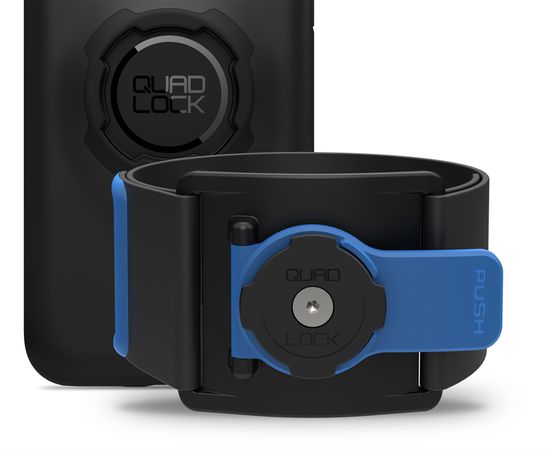 QUAD LOCK Sports Armband  schwarz-blau