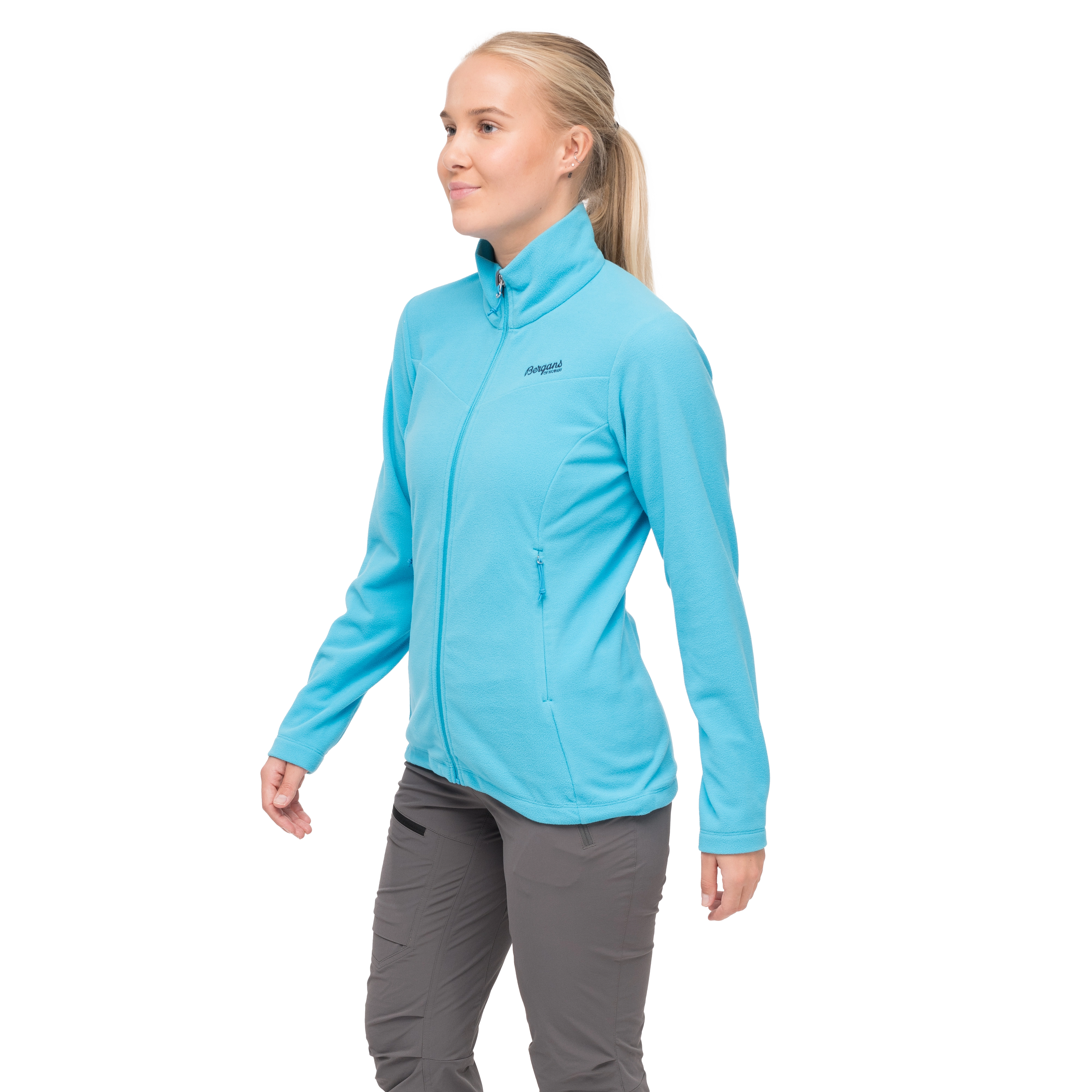Finnsnes Fleece W Jacket Aqua Lagoon