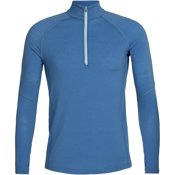 T-shirt randonnée ICEBREAKER M 150 ZONE LS HALF ZIP AZUL/HAZE